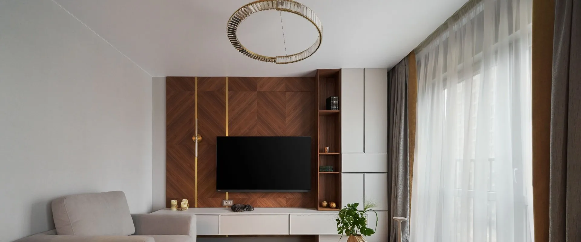 88 м² contemporary в ЖК Руставели