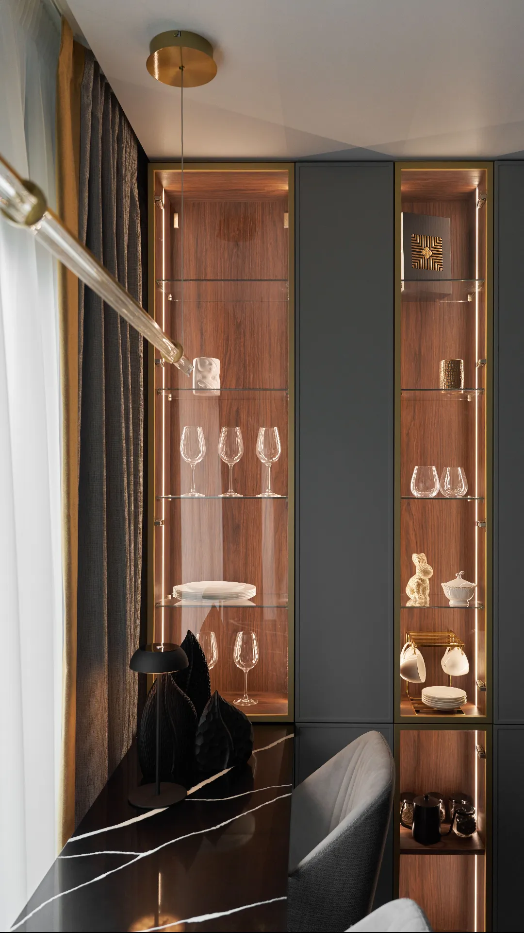88 м² contemporary в ЖК Руставели