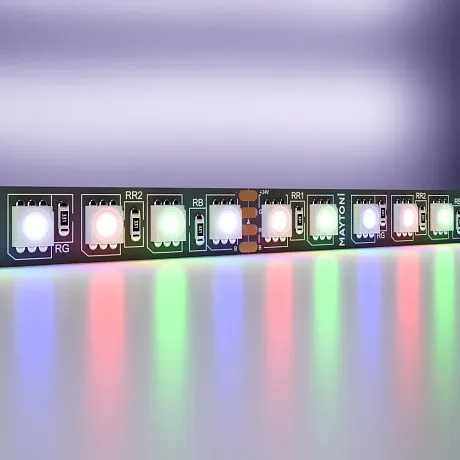 Светодиодная лента 24В 5050 21Вт/м Цветная (RGB) 5м IP20 Black