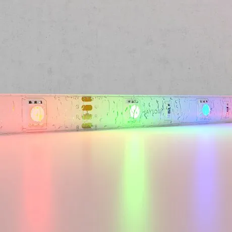 Светодиодная лента 12В 5050 7,2Вт/м Цветная (RGB) 5м IP65