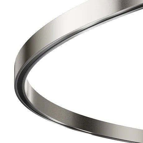 Шинопровод круглый 800 мм Flarity платина