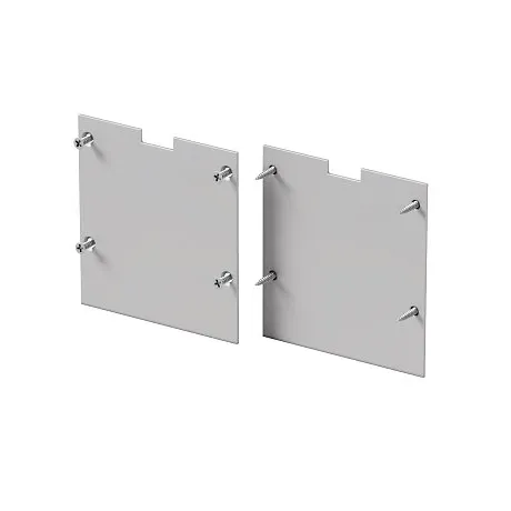 Комплект заглушек (для профиля 50x50) 2 шт., ALM-5050-S-EC 642046