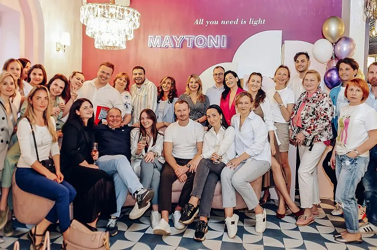 Первый шоу-рум MAYTONI в Санкт-Петербурге торжественно открыт!