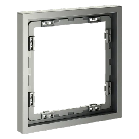 Рамка пластиковая VOLTUM S70 на 1 пост, (сталь)
