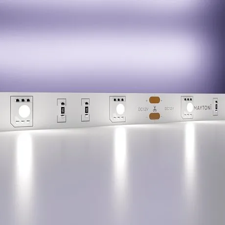Светодиодная лента 12В 5050 7,2Вт/м 6000K 5м IP20
