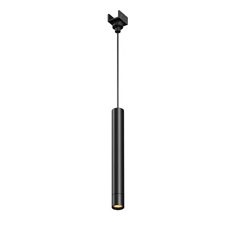 Уличный трековый подвесной светильник Фокус /  Focus Led Elasity IP 3000К 8Вт 38° черный