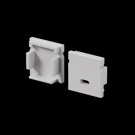Комплект заглушек (для профиля 20x20) 2 шт., ALM-2020-EC 642072