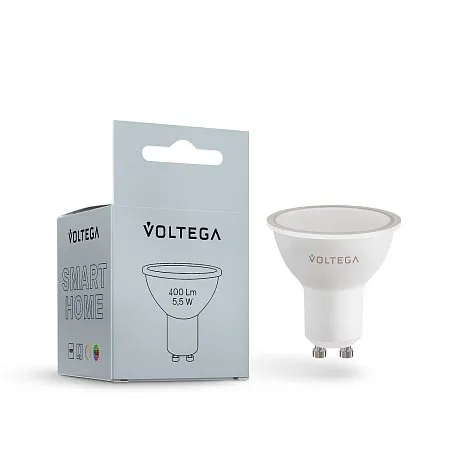 Светодиодная лампа Wi-Fi MR16 GU10 5,5Вт Цветная (RGB) + Комбинированная (MIX) диммируемая 110°