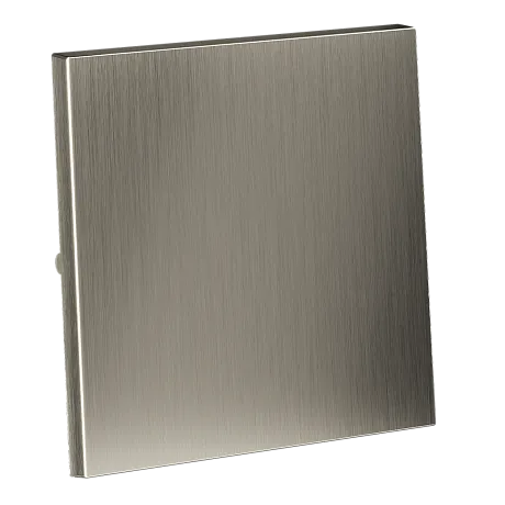 Клавиша для выключателя/переключателя одноклавишного, S70 Metal (никель)