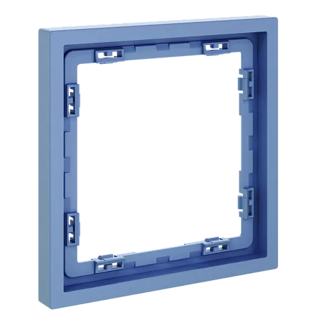 Рамка пластиковая VOLTUM S70 на 1 пост, (деним)