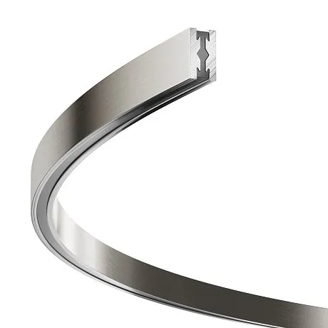 Шинопровод круглый из полукругов 1200мм Flarity платина