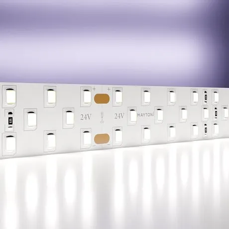 Светодиодная лента 24В 2835 27Вт/м 6000K 5м IP20 19мм