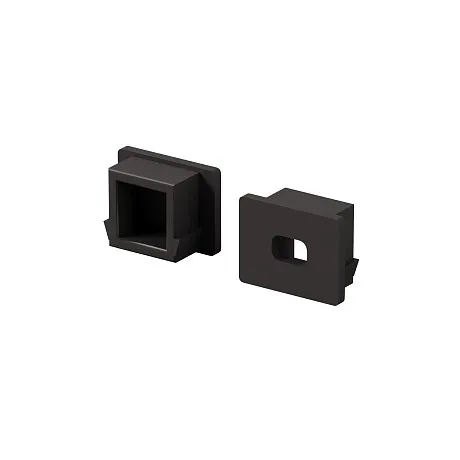 Комплект заглушек (для профиля 16x12) 10 шт., ALM-005-B-EC 642022
