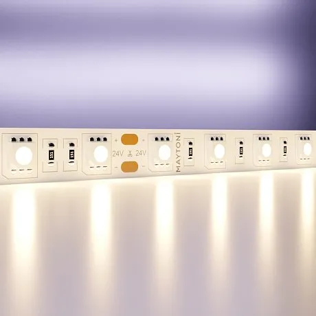 Светодиодная лента 24В 5050 14,4Вт/м 3000K 5м IP20