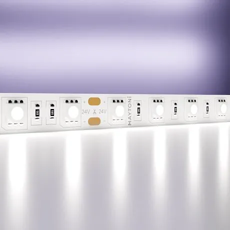 Светодиодная лента 24В 5050 14,4Вт/м 6000K 5м IP20