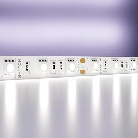Светодиодная лента 12В 5050 14,4Вт/м 6000K 5м IP20