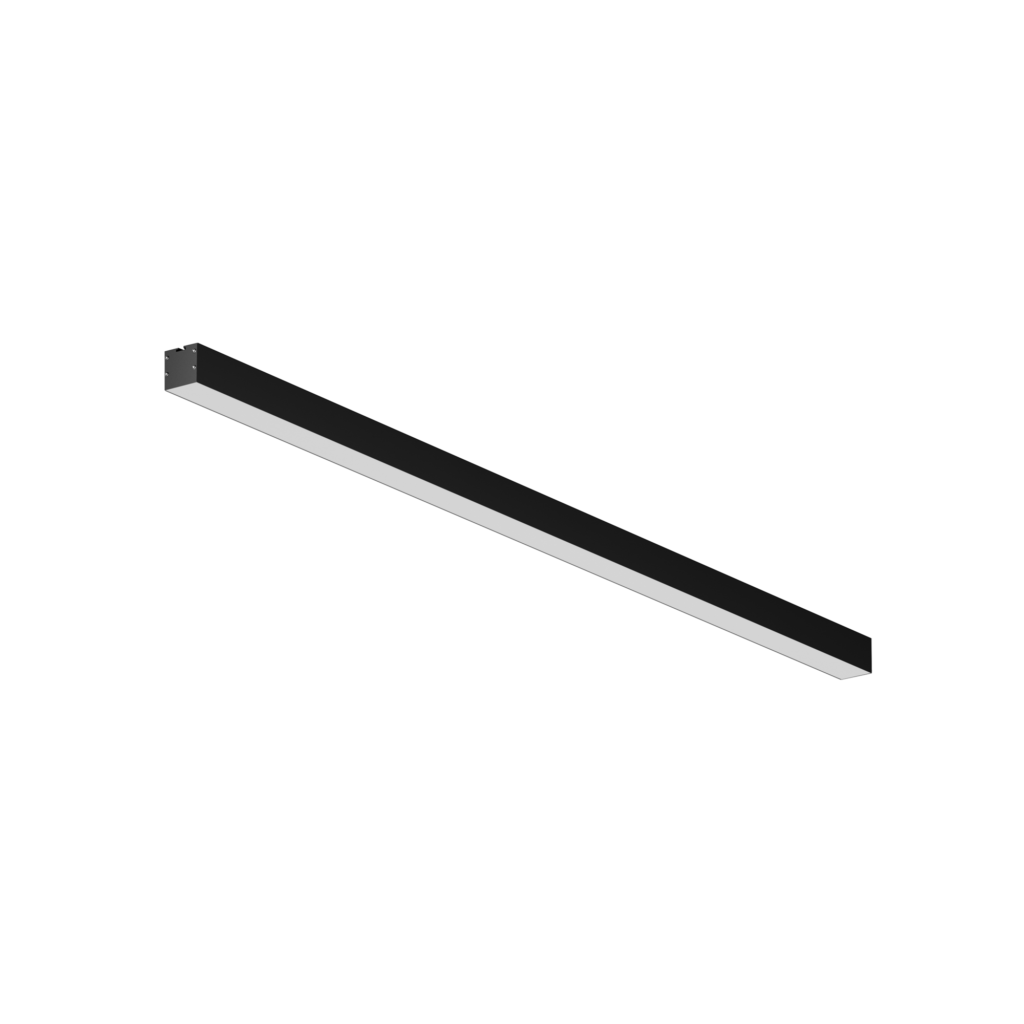 Линейный светильник накладной 3000K 35x35 20 Вт (Черный, 1 м) LL311011