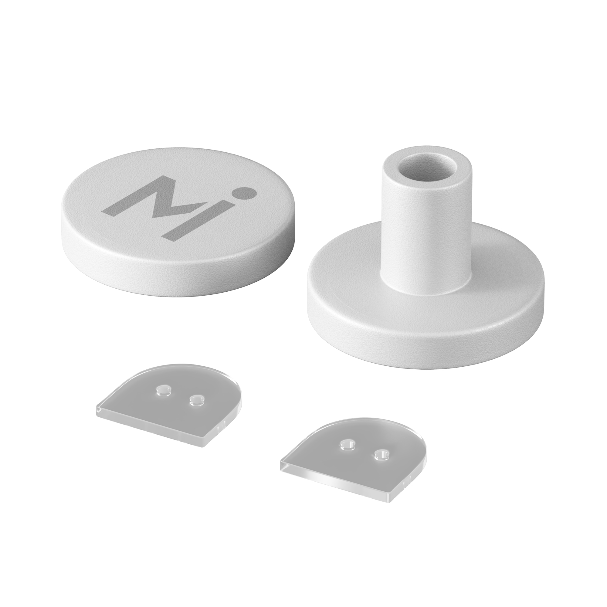 Комплект силиконовых заглушек для круглого неона 360° D18