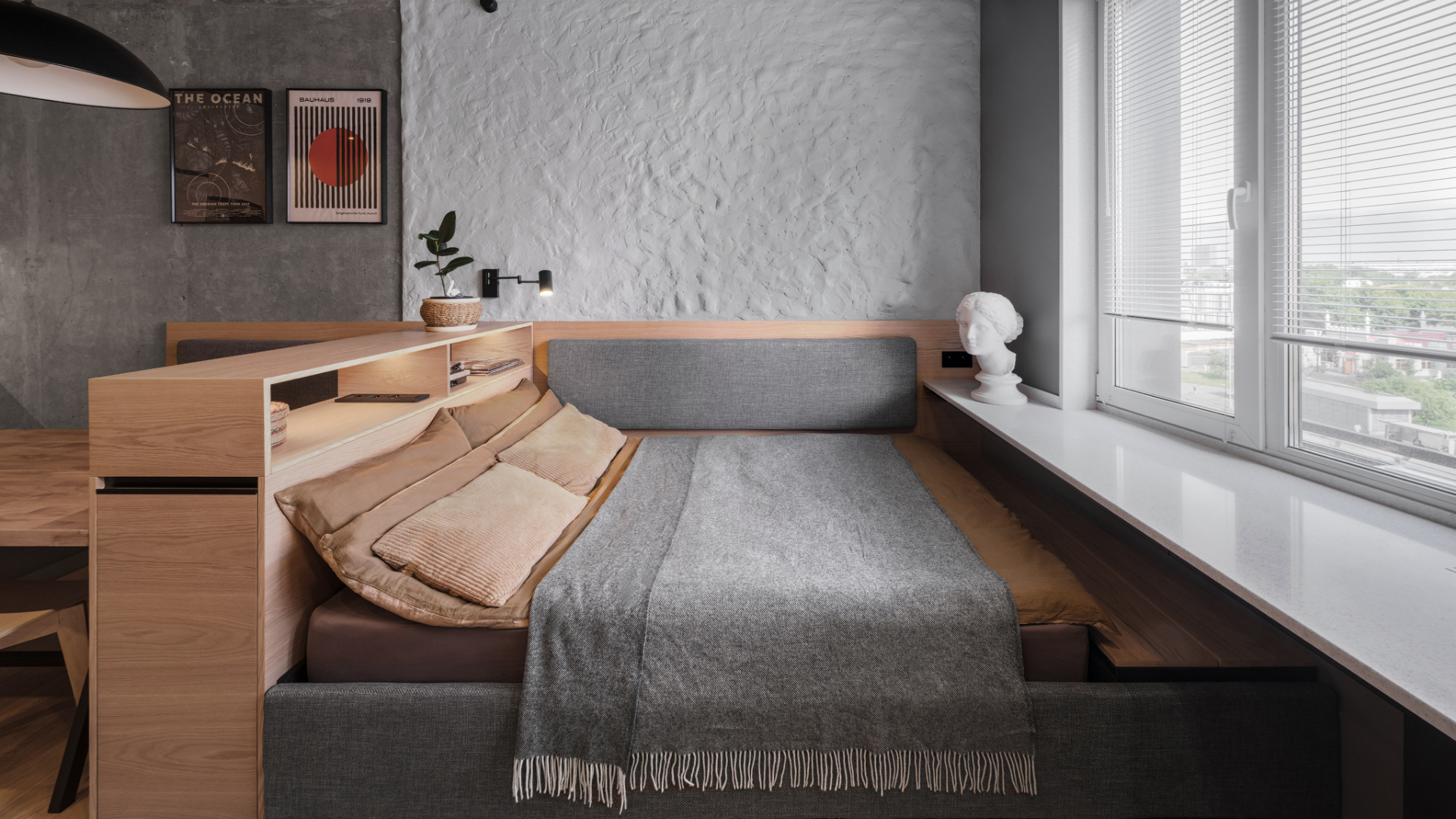 Урбан-студия для архитектора: 29 м² чистого вдохновения