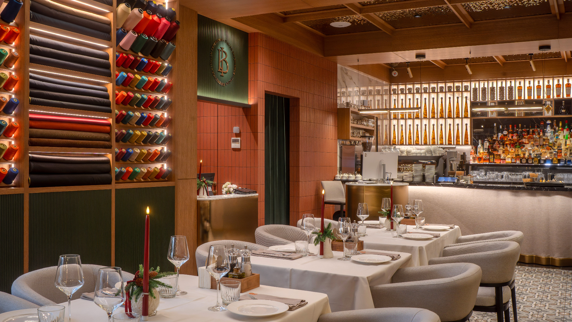 Bold Italic: ресторан итальянской кухни и мужского стиля