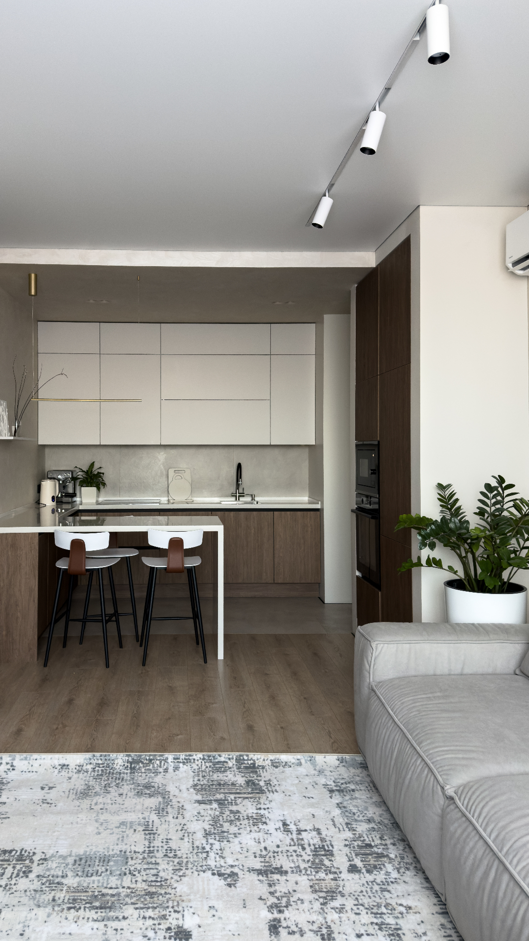 Квартира 70 м² в ЖК «Береговой»