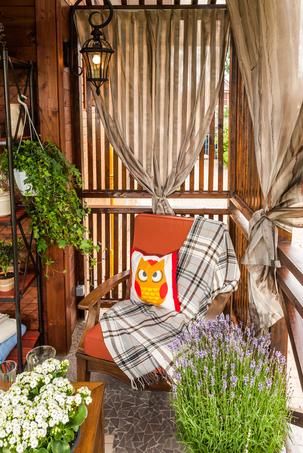 Альпийский дух на веранде