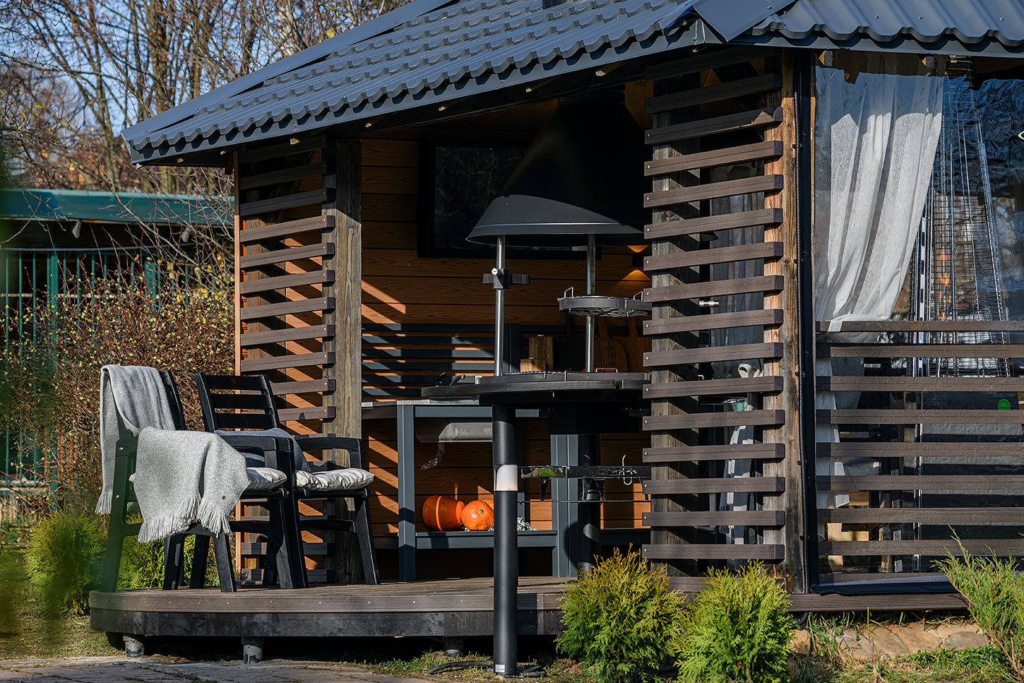 Освещение беседки в ТВ-проекте "На Дачу!"