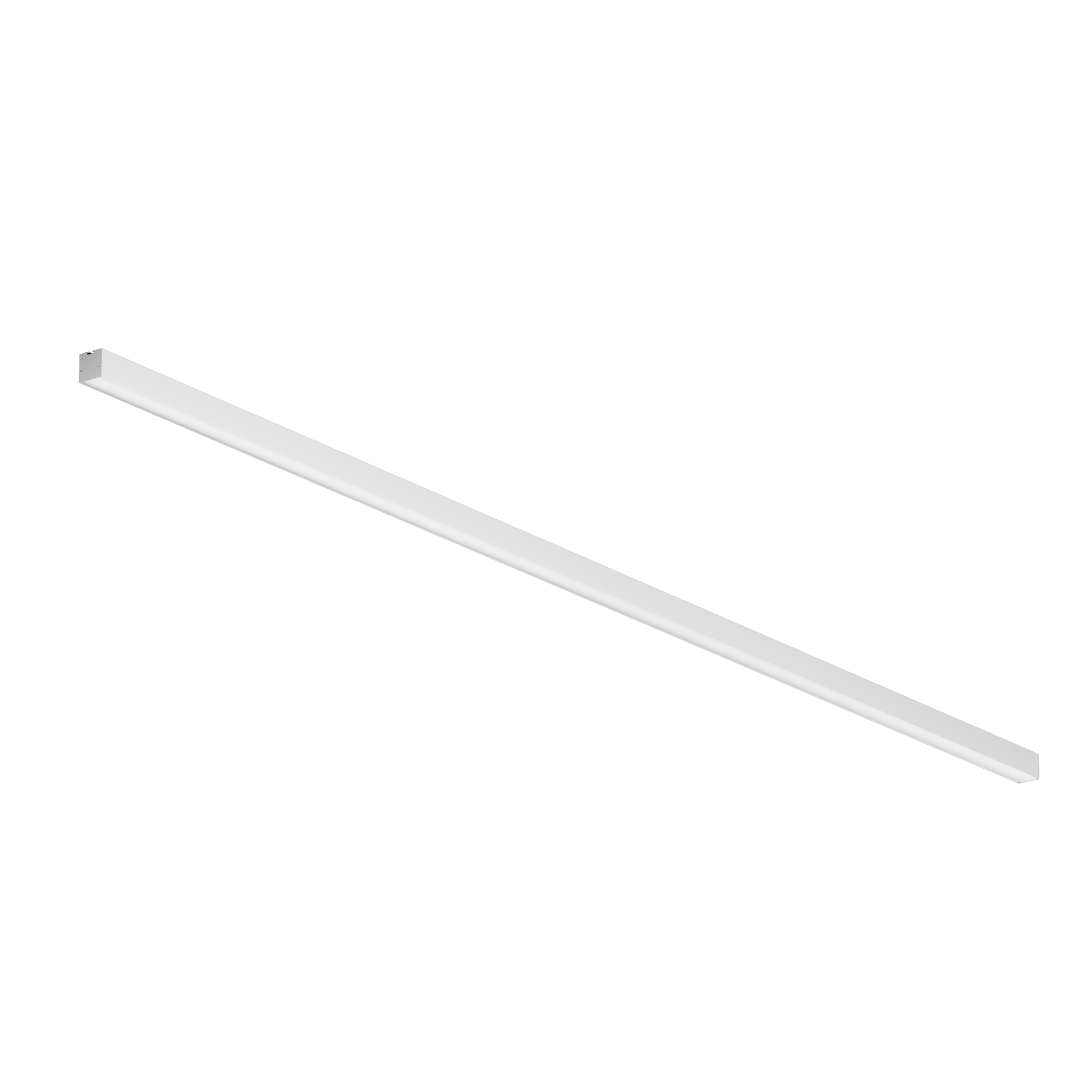 Линейный светильник накладной 3000K 35x35 40 Вт (Серебро, 2 м) LL311007