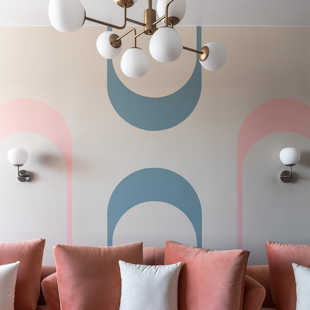 Квартира в стиле Мемфис