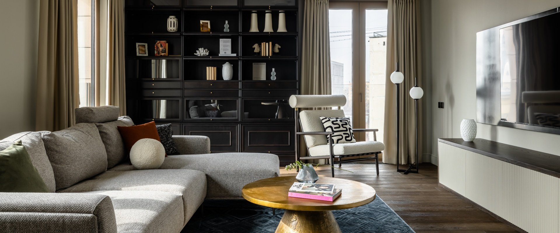 Академическая элегантность: квартира ученого на Полянке