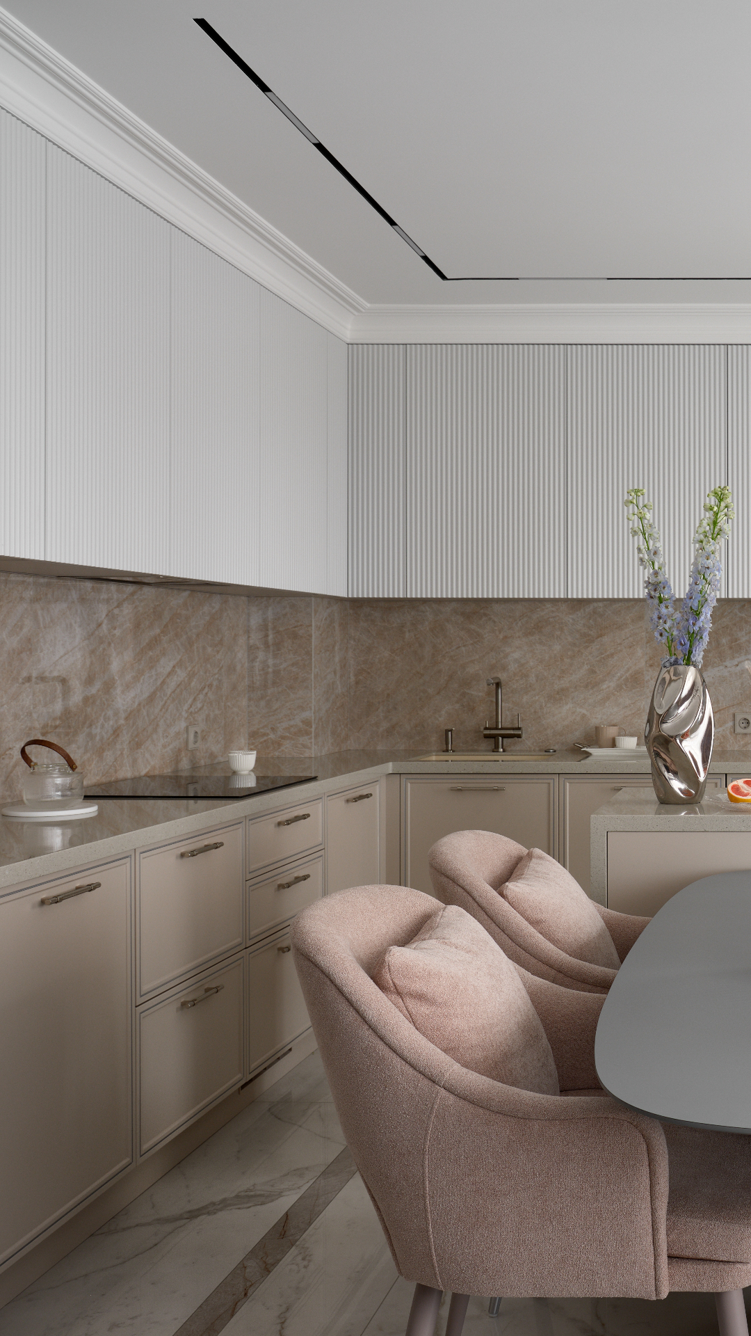 Светлый эклектик для семьи в Красноярске