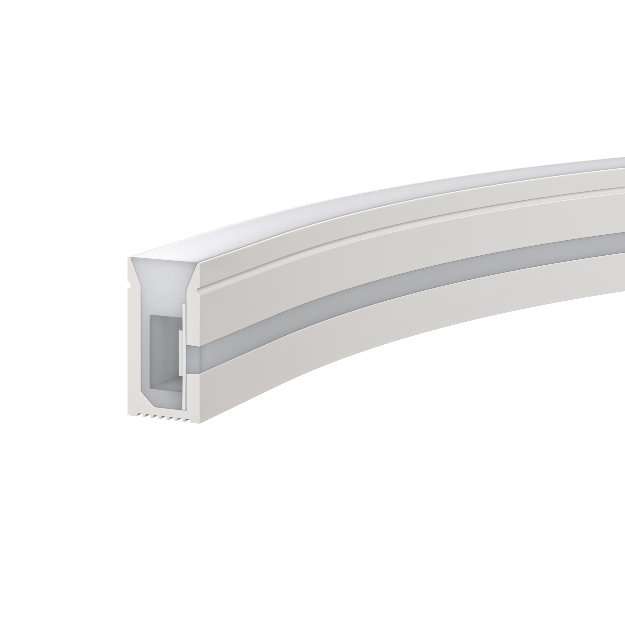 Гибкий неон 1206 24В 9,6Вт/м 6000K IP67 5м