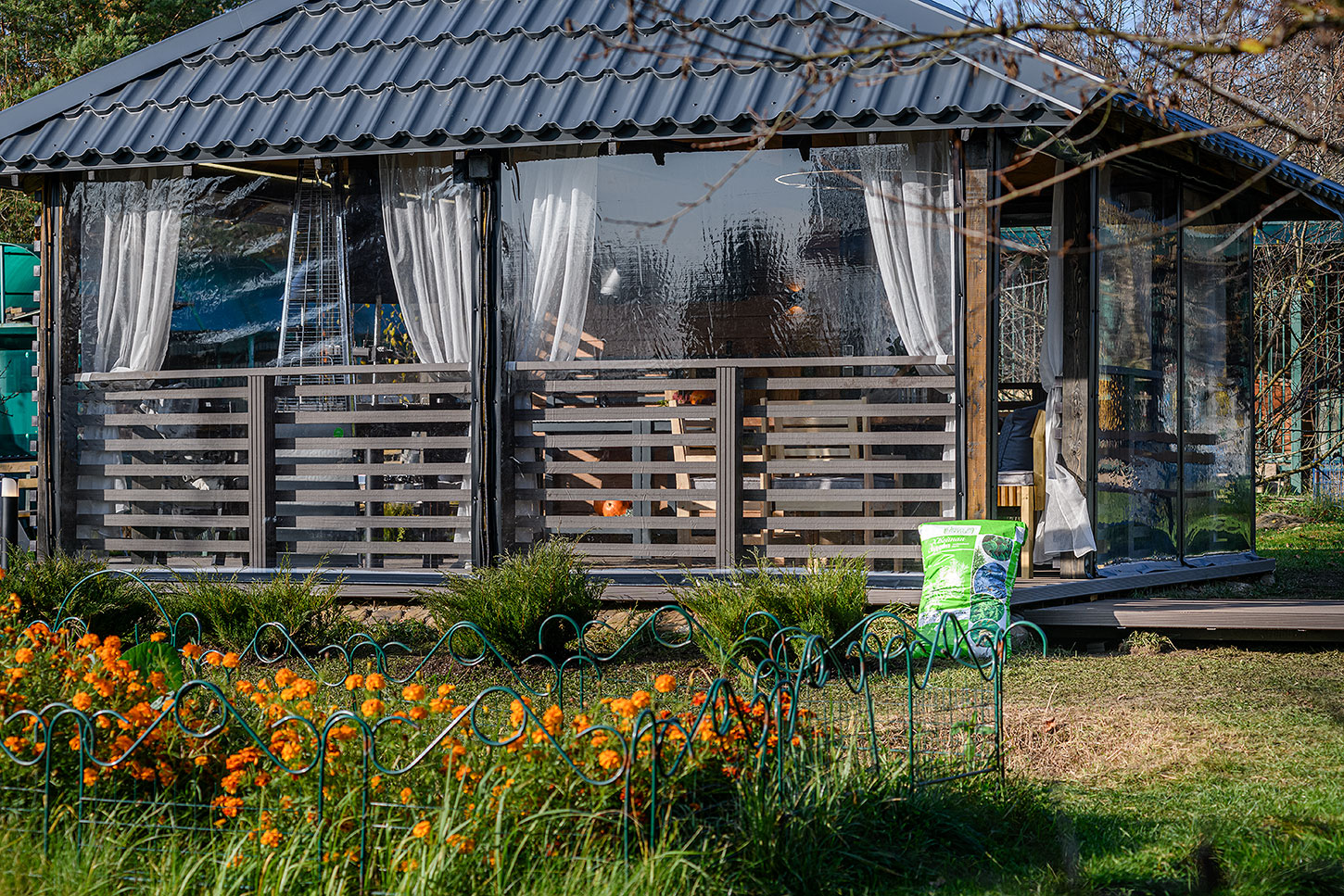 Освещение беседки в ТВ-проекте "На Дачу!"