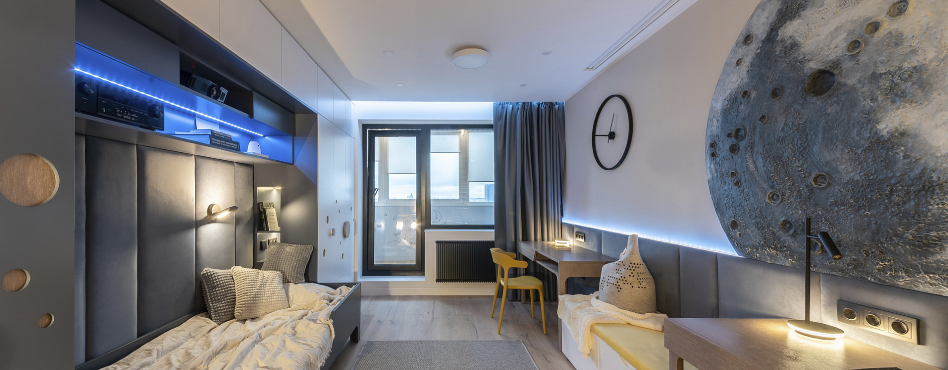 Переделка детской для двойняшек с моделями MAYTONI