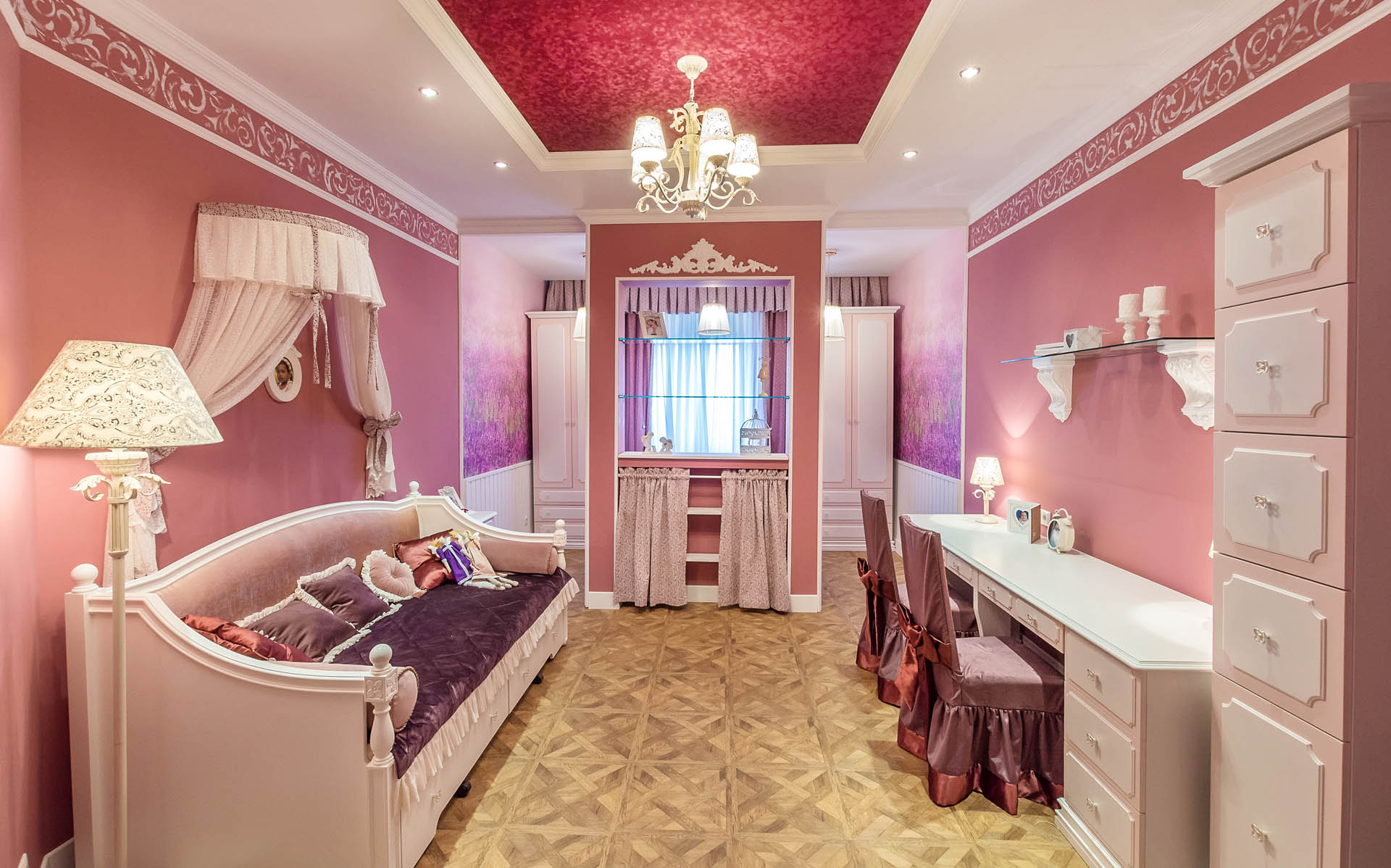 Комната для мамы и дочки