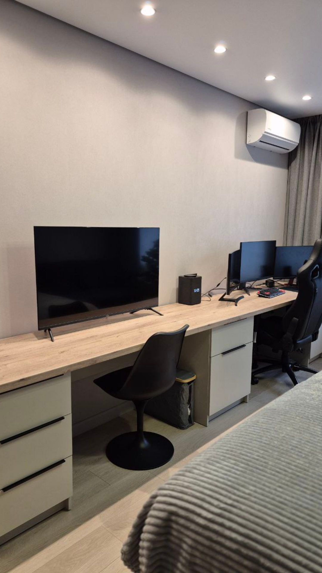 Нежный капучино в городской квартире