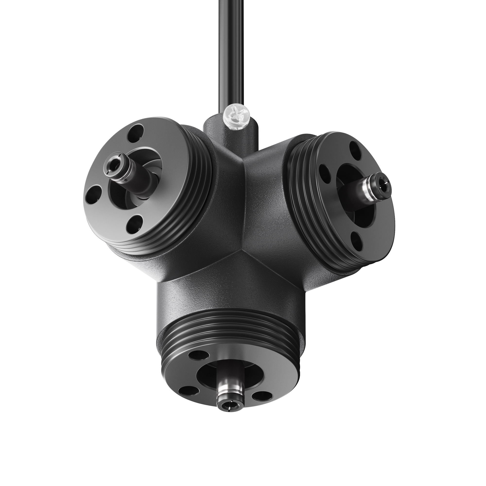 T-образный вертикальный коннектор для системы Shelf с вводом питания