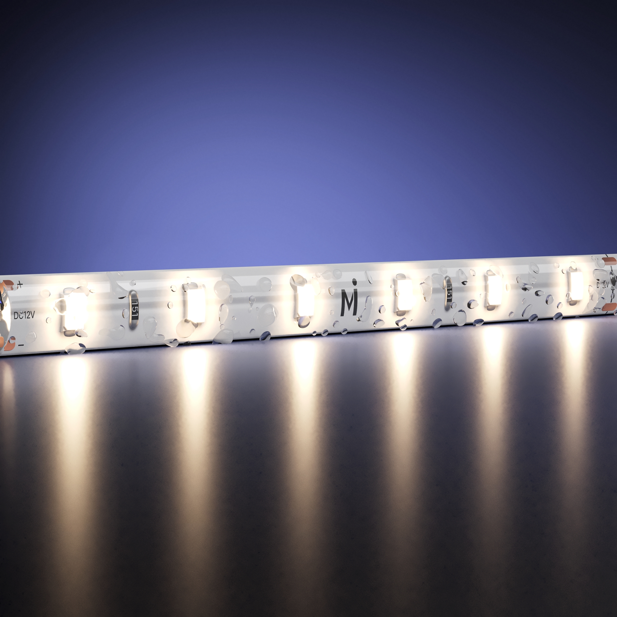 Светодиодная лента Ультра 24В 2835 4,8Вт/м 4000К 5м IP 65 201014