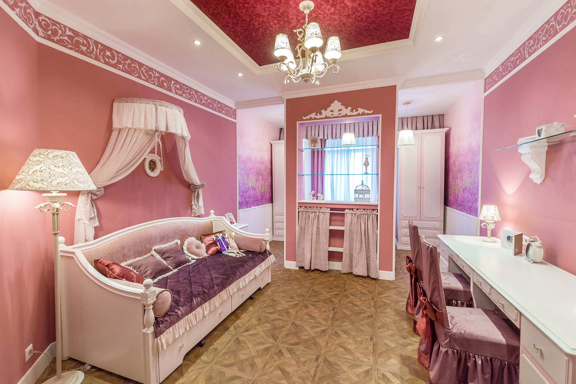 Комната для мамы и дочки