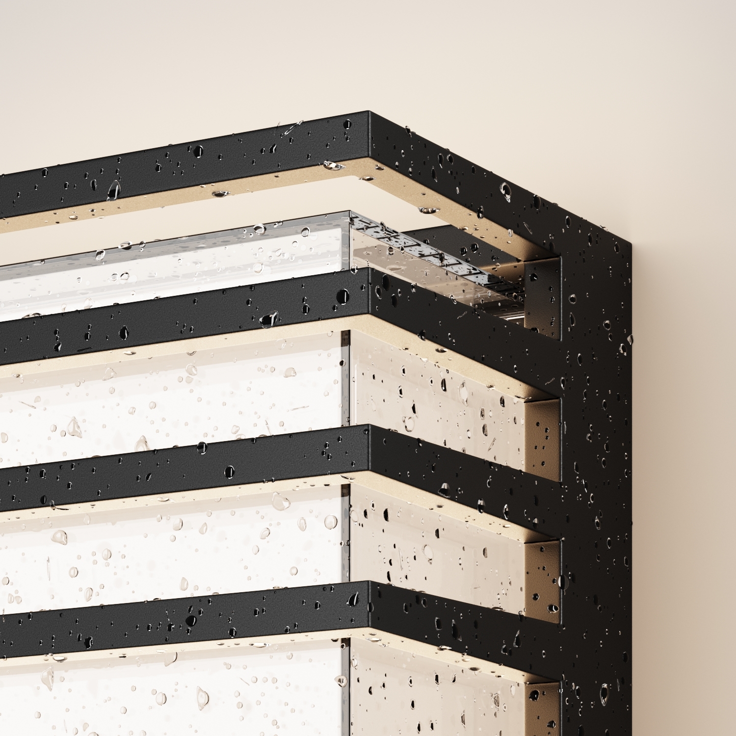 Настенный светильник (бра) Даунинг Стрит / Downing Street 3000К 10Вт IP 65