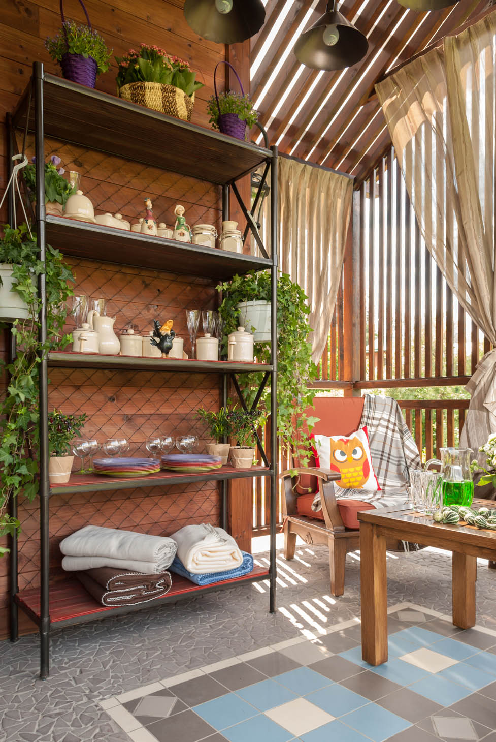 Альпийский дух на веранде