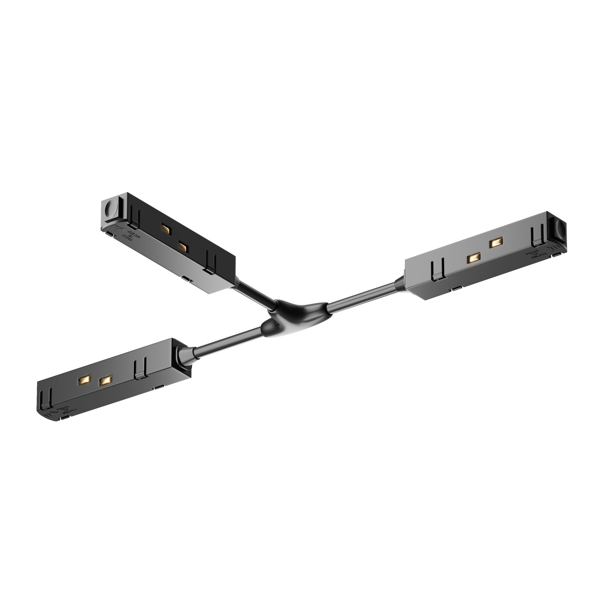 Коннектор питания Т-образный Gravity черный