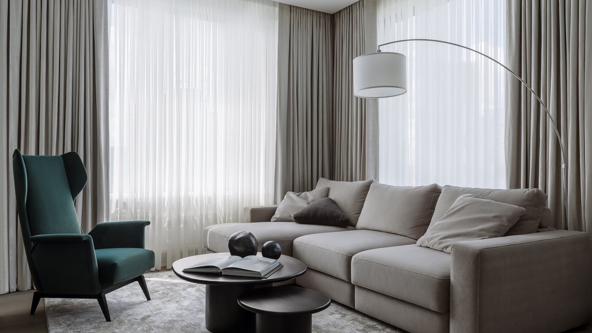 Дух умиротворяющего леса в небоскребе