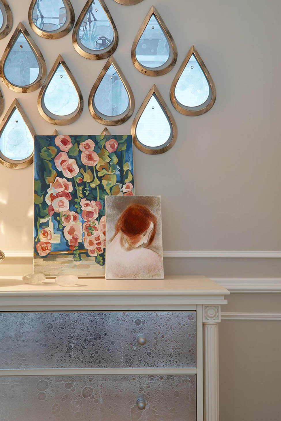 Светильники Maytoni в проекте в стиле ар-деко