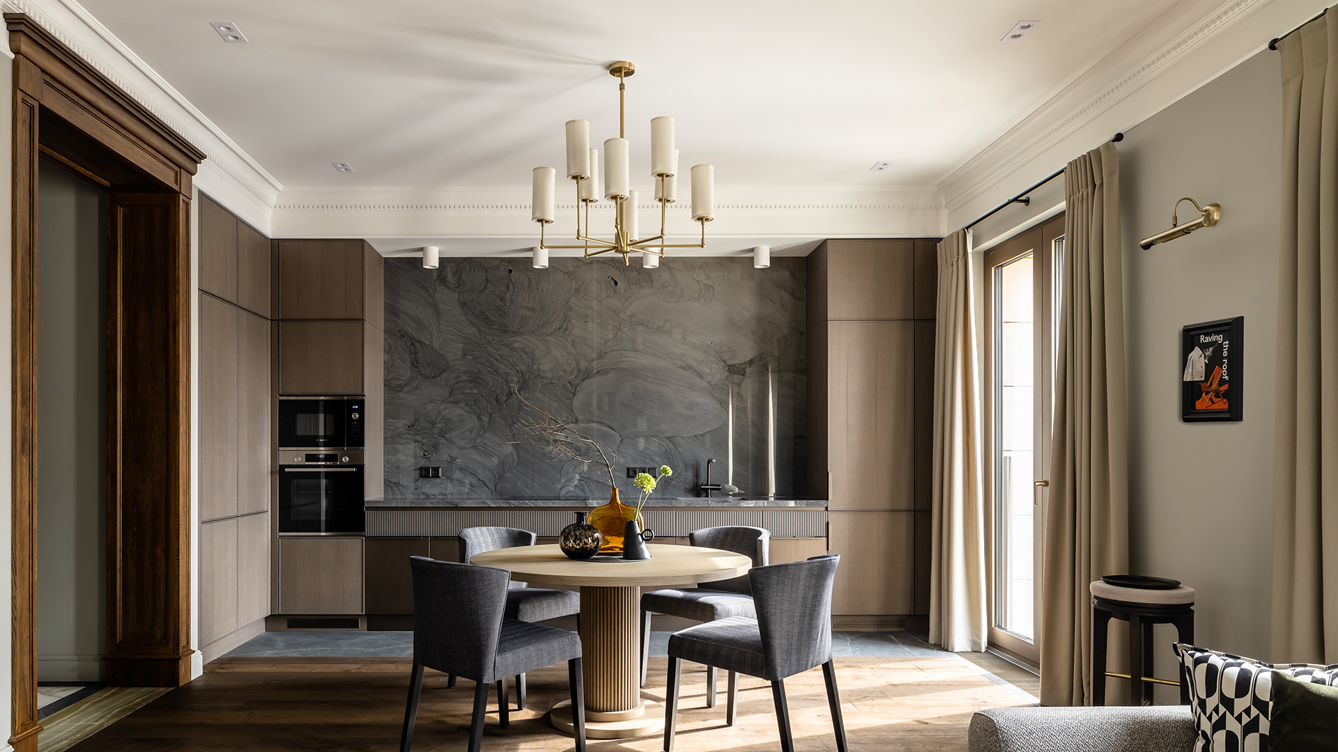 Академическая элегантность: квартира ученого на Полянке