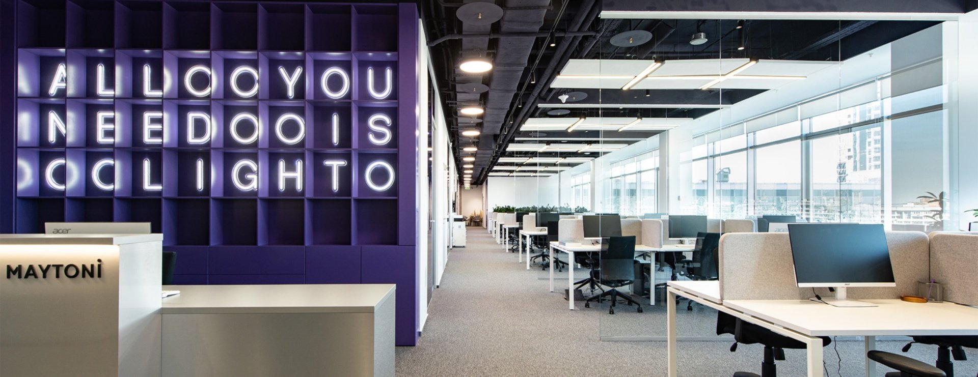 Офис Maytoni: свет, пространство, смысл