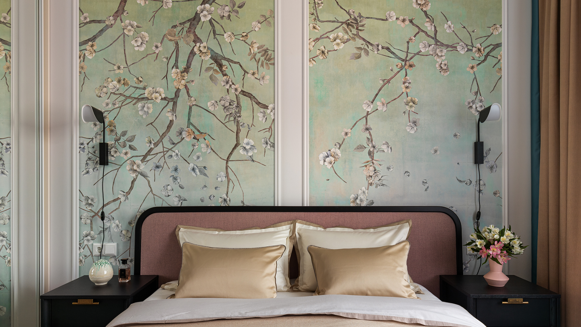 Современная квартира с видом на Москву-реку для яркой девушки