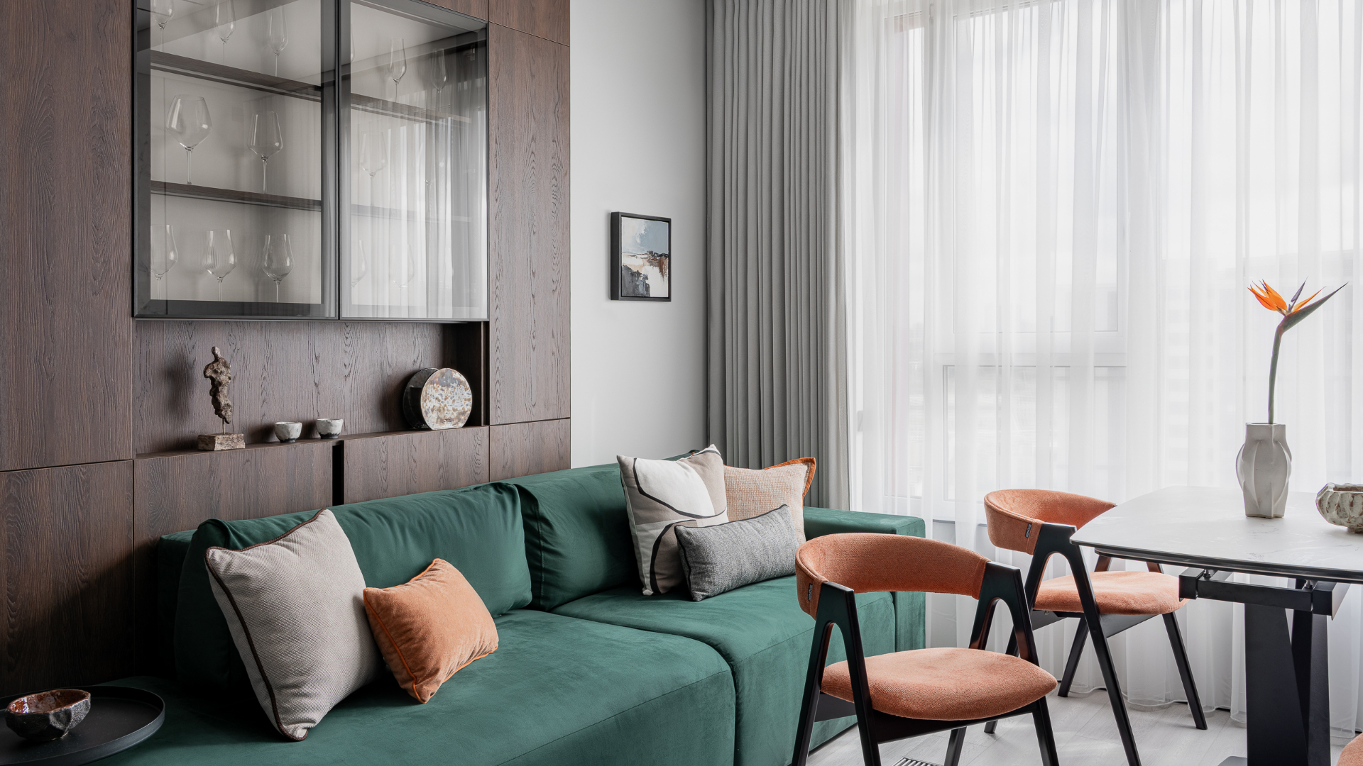 Современный интерьер для семьи в ЖК Alia