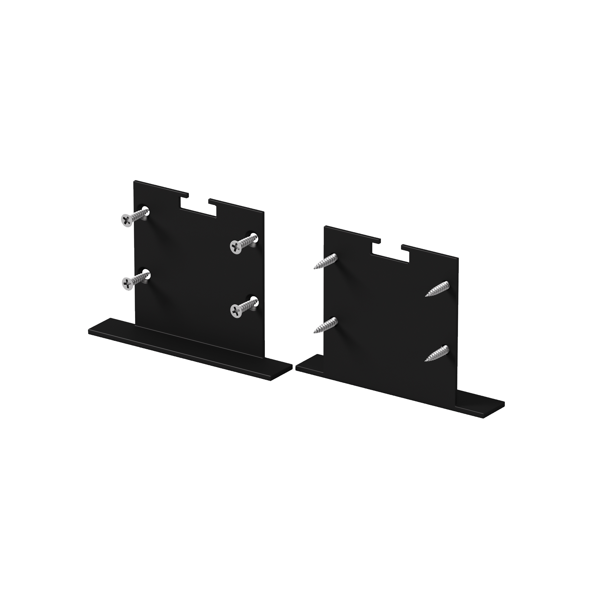 Комплект заглушек (для профиля 50x35) 2 шт., ALM-5035T-B-EC 642035