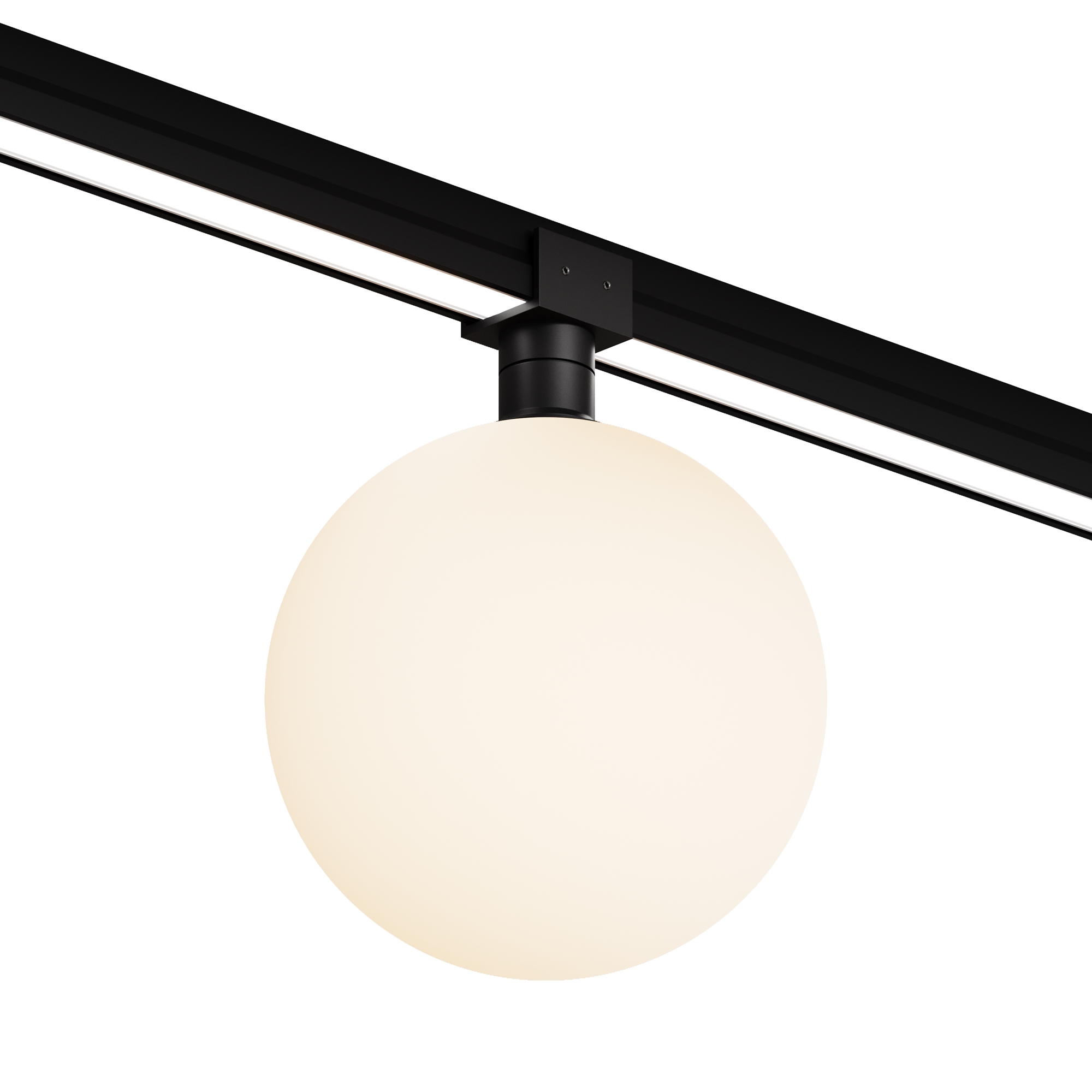 Уличный трековый светильник Луна / Luna Elasity IP 3000К 9Вт 120° черный